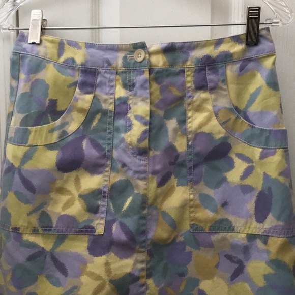 FINAL MARKDOWN J Jill cotton summer skirt 2 - Picture 2 of 15